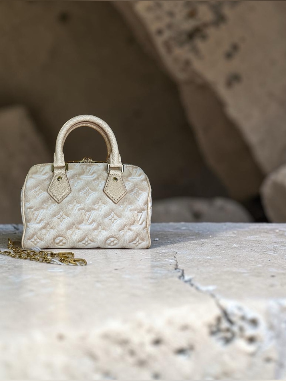 Louis Vuitton Empreinte monogram Stardust Speedy Bandouliere 20 top handle xbody - Picture 2 of 15